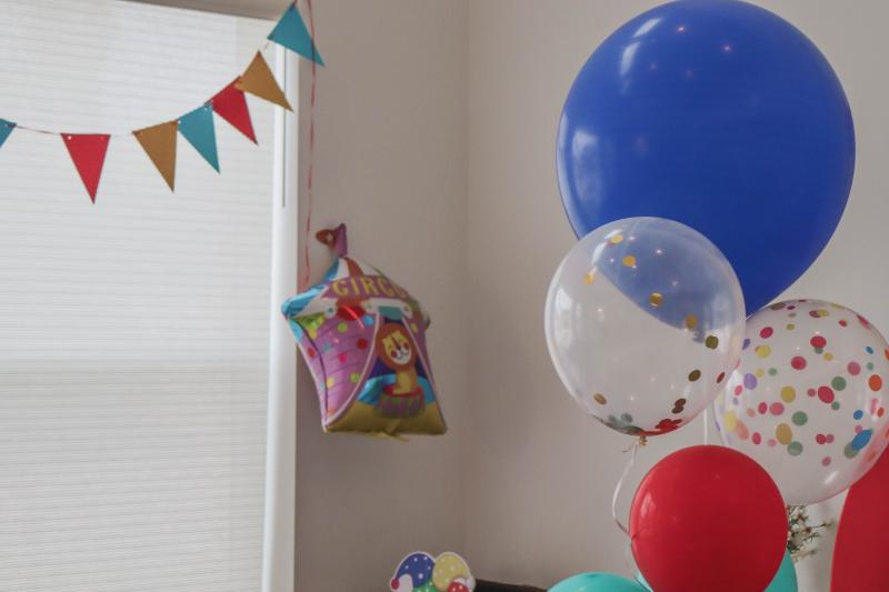 バルーンスタンド 青 イメージ